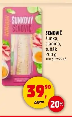 Penny Market Sendvič nabídka