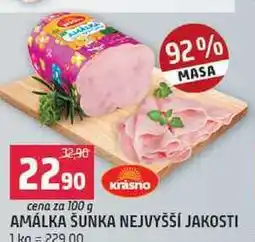 Terno Amálka šunka nejvyšší jakosti 100g nabídka