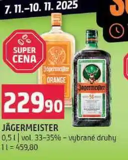 Terno JÄGERMEISTER 0,5 nabídka