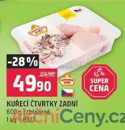 Terno KUŘECÍ ČTVRTKY ZADNÍ 600 g nabídka