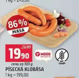 Terno Písecká klobása 100g nabídka