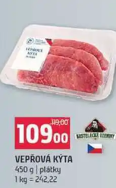 Terno VEPŘOVÁ KYTA 450g plátky nabídka