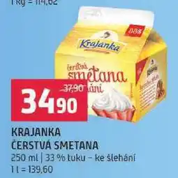 Terno KRAJANKA ČERSTVÁ SMETANA 250 ml nabídka