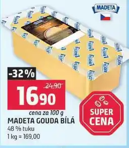 Terno Madeta gouda bílá 100g nabídka