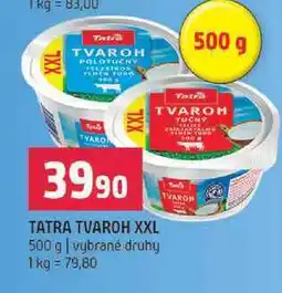 Terno Tatra tvaroh XXL 500g nabídka