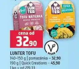 Terno Lunter tofu 140-190g nabídka