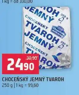 Terno Choceňský jemný tvaroh 250g nabídka