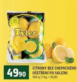 Terno CITRONY BEZ CHEMICKÉHO OŠETŘENÍ PO SKLIZNI 500 g nabídka