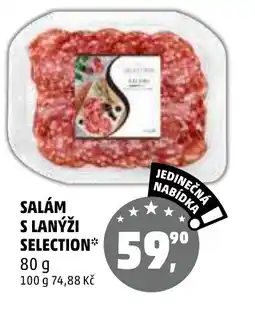 Penny Market Salám s lanýži Selection nabídka
