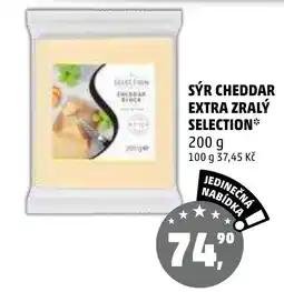 Penny Market Sýr cheddar extra zralý Selection nabídka
