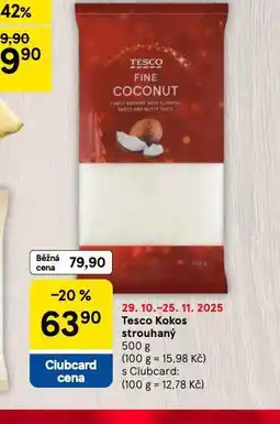 Tesco Kokos strouhaný nabídka