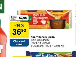 Tesco Knott bohytý bujon nabídka