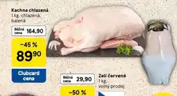 Tesco Kachna chlazená nabídka