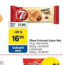 Tesco 7days croissant super max nabídka