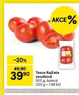 Tesco Rajčata soudková nabídka