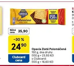 Tesco Opavia zlaté plomáčené nabídka