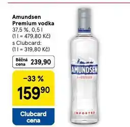 Tesco Amundsen premium vodka nabídka