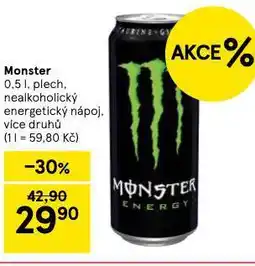 Tesco Monster nabídka