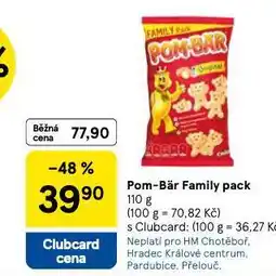 Tesco Pom bär family pack nabídka