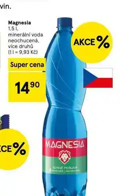 Tesco Magnesia nabídka
