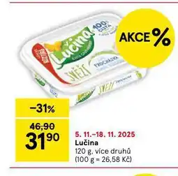 Tesco Lučina nabídka