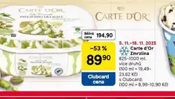 Tesco Zmrzlina carte d´or nabídka