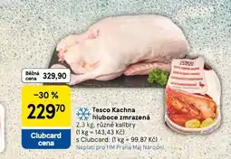 Tesco Kachna hluboce zmrazená nabídka