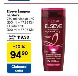 Tesco Elseve šampon nabídka