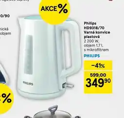 Tesco Varná konvice plastová nabídka