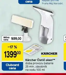 Tesco Kärcher čistič oken nabídka