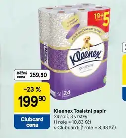 Tesco Kleenex toaletní papír nabídka