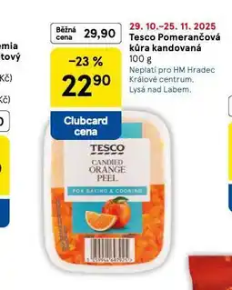 Tesco Pomerančová kůra kandovaná nabídka
