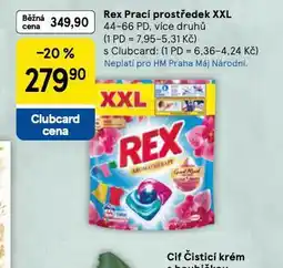 Tesco Rex prací prostředek xxl nabídka