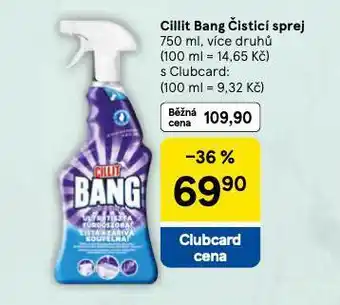 Tesco Cillit bang čistící sprej nabídka