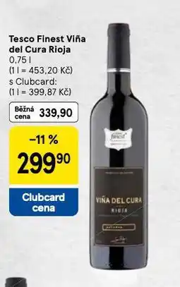 Tesco Tesco finest vina del cura rioja nabídka