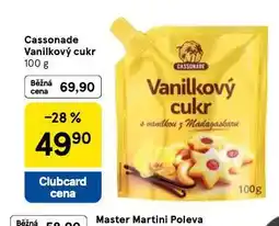 Tesco Vanilkový cukr nabídka