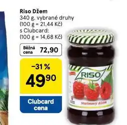 Tesco Riso džem nabídka