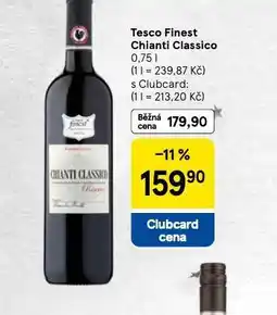 Tesco Tesco finest chianti classico nabídka