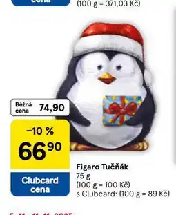 Tesco Figaro tučňák nabídka