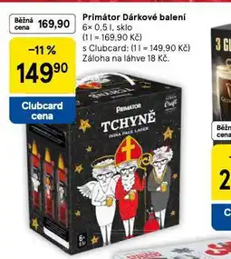 Tesco Primátor dárkové balení nabídka