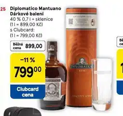 Tesco Diplomatico mantuano dárkové balení nabídka