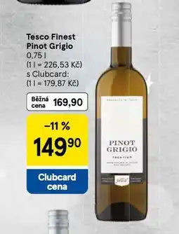 Tesco Tesco finest pinot grigio nabídka