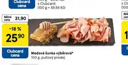Tesco Medová šunka výběrová nabídka