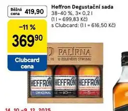 Tesco Heffron degustační sada nabídka