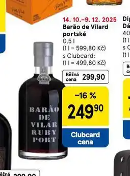 Tesco Barao de vilard portské nabídka
