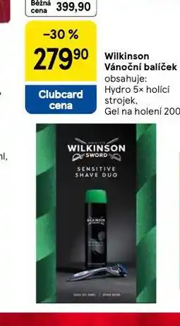 Tesco Wilkinson vánoční balíček nabídka