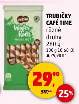 Penny Market Trubičky Café time nabídka