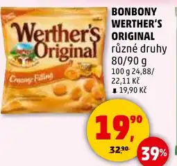 Penny Market Bonbony Werther's original nabídka