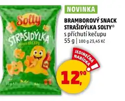 Penny Market Bramborový snack strašidýlka Solty nabídka