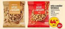 Penny Market Kešu a arašídy Naturalia nabídka